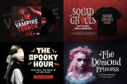Halloween Typeface Collection