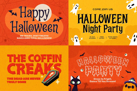 Halloween Typeface Collection