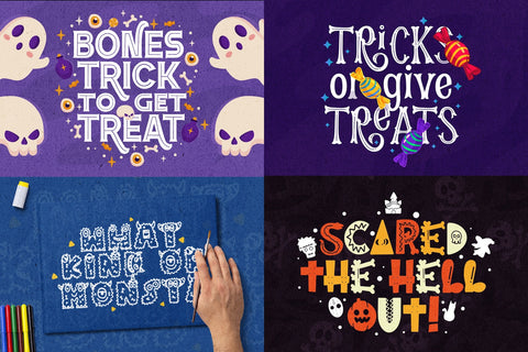 Halloween Typeface Collection