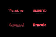 Halloween Typeface Collection