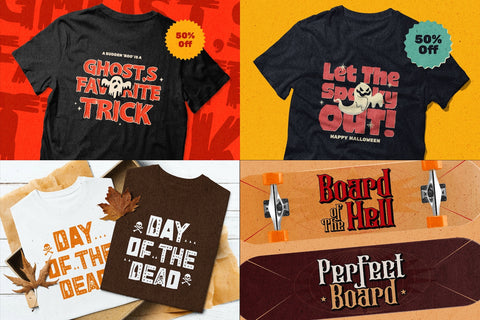 Halloween Typeface Collection