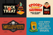 Halloween Typeface Collection