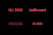 Halloween Typeface Collection