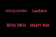 Halloween Typeface Collection