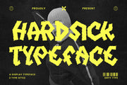 Hardsick - Display Typeface