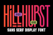 Hillhurst - Sans Serif Ligature Display Font