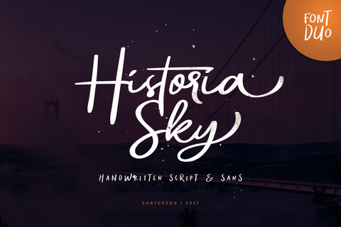 Historia Sky - Font Duo