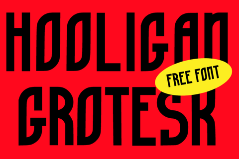 Hooligan Grotesk - Free Athletic Font