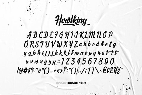 Howlking - Stylish Brush Script