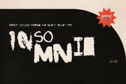 Insomnio - Free Handmade Display Typeface