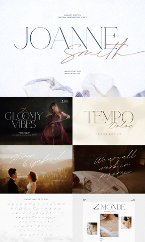 The Flawless Font Duo Collection
