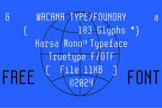 WT Karsa Mono - Free Font