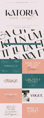 The Flawless Font Duo Collection