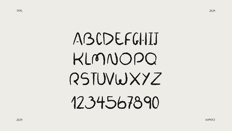 Kimpo - Free Handwritten Font