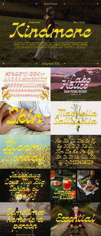 The Cursive Font Collection