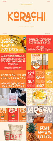The Farmers Market Font Bundle