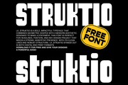 LK Struktio - Bold Display Typeface