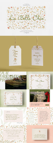 The Farmers Market Font Bundle
