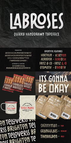 The Quirky Hand Drawn Font Bundle