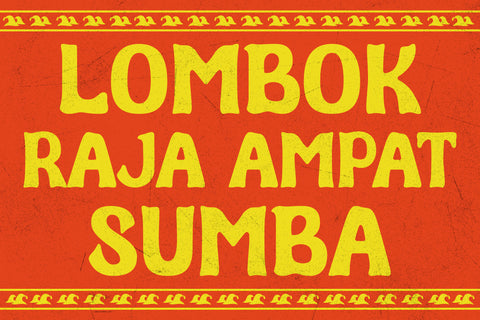 Lakuna - Vintage display font