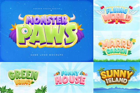 Game Logo Text Effects