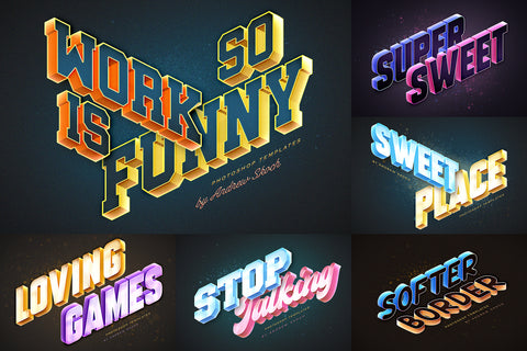 Isometric Text Effects