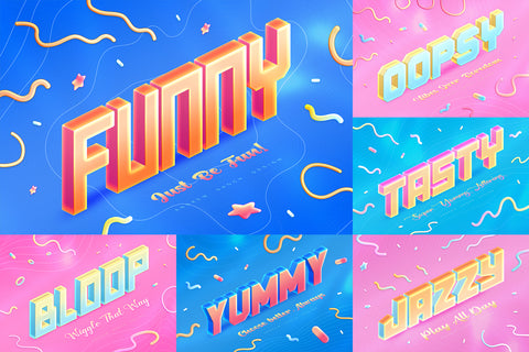 Funny Playful Text Effects