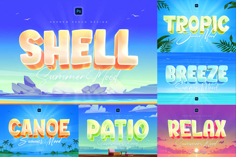 Summer Text Effects