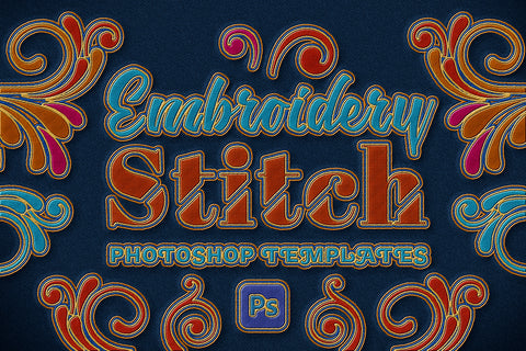 Embroidery Photoshop Mockups