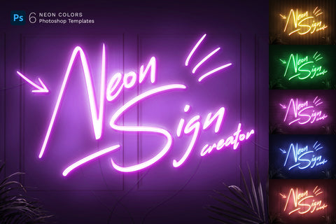 Neon Sign Templates