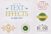 Letter Press Text & Logo Effect