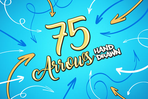 75 Hand Drawn Arrows