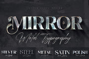 Polished Metal Text Effects