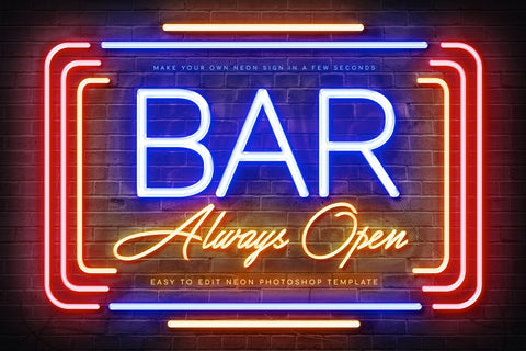 Bar Neon Sign Creator
