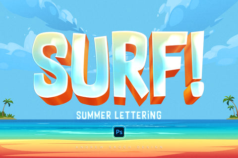 Summer Text Effects - Pixel Surplus