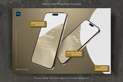 iPhone 15 Pro Max Mockups by Sko4