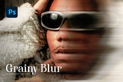 Grainy Blur Photo Template