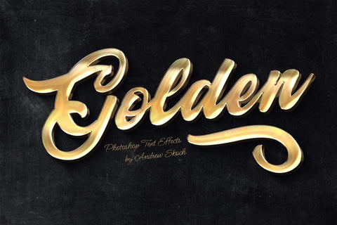 Gold Text Effects