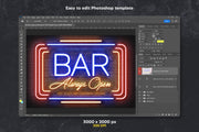 Bar Neon Sign Creator