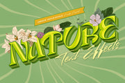 Floral Text Effects