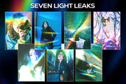 Light Leaks Photo Overlays