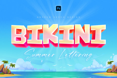 Summer Text Effects - Pixel Surplus