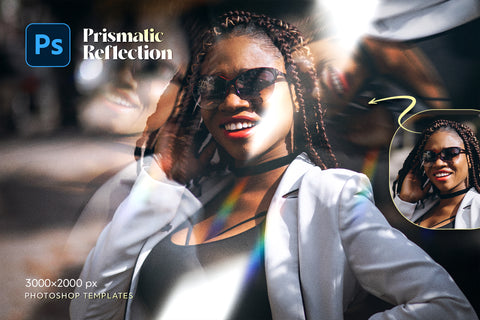 Prismatic Reflection Photo Effect