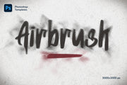 Spray Text Effects – Photoshop Templates