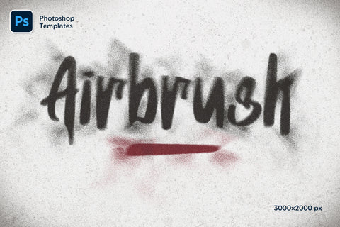 Spray Text Effects – Photoshop Templates