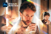 Prismatic Reflection Photo Effect
