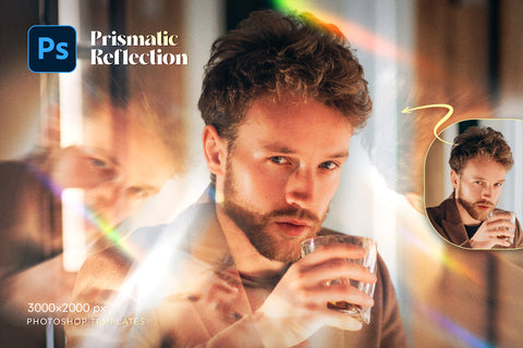 Prismatic Reflection Photo Effect