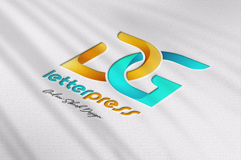 Letter Press Text & Logo Effect