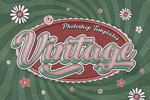 Retro Hippie Text Effects