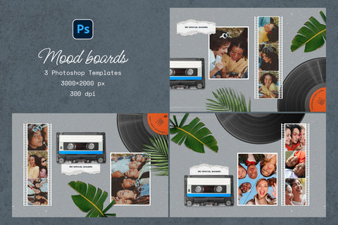 Mood Board Photo Templates